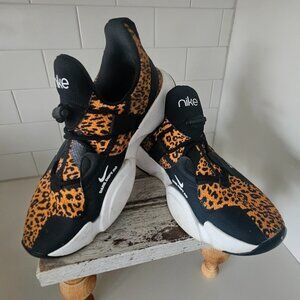 Nike Leopard Print Sneakers – Size 9 (Fits Like 8.5)